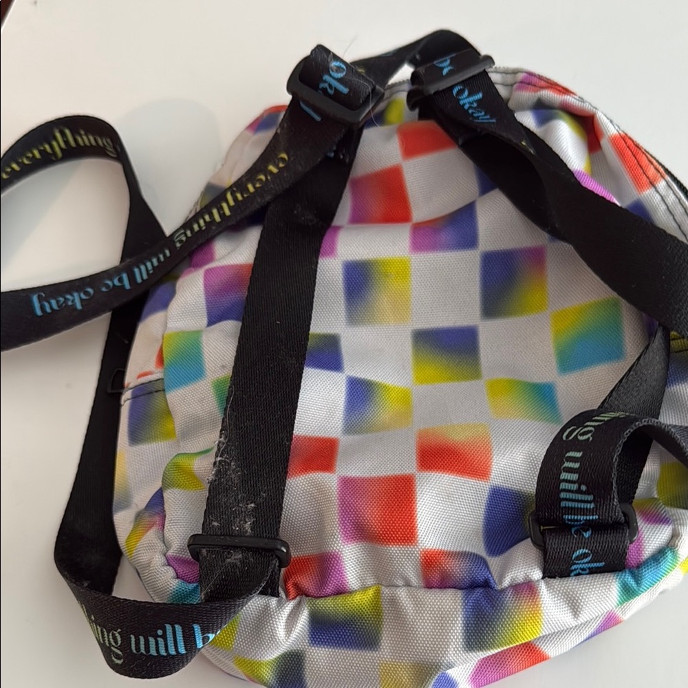 Vans Multicolor Checkerboard Mini Backpack - Picture 4 of 6